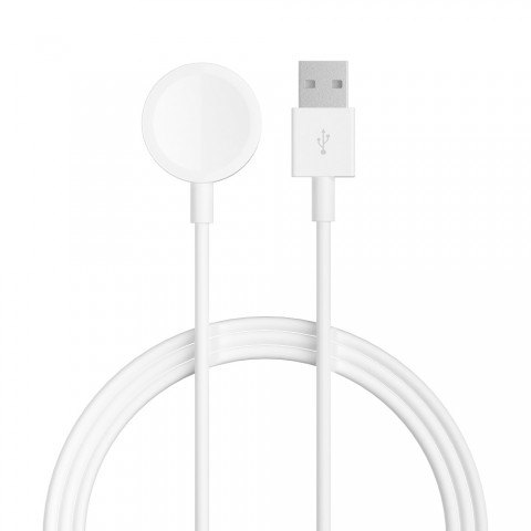 Belaidis įkroviklis Apple Watch magnetinis baltas Devia