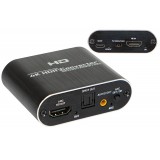 Konverteris HDMI → HDMI (ARC), Toslink (SPDIF), AUX (maitinimas per USB C)