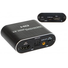 Konverteris HDMI → HDMI (ARC), Toslink (SPDIF), AUX (maitinimas per USB C)