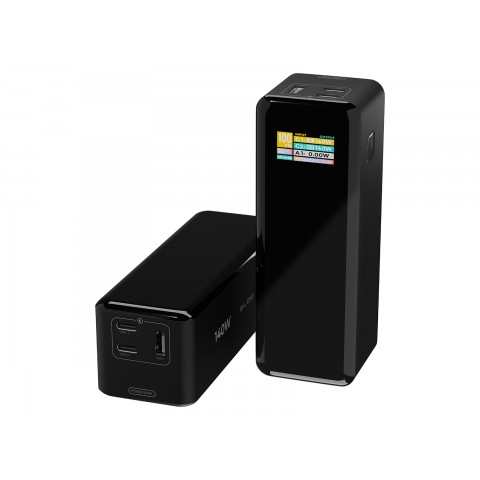Nešiojamas įkroviklis - akumuliatorius 27000mAh USB / 2xUSB C 140W juodas Blow AIR99.9 (tinka nešiojamam kompiuteriui 100W)