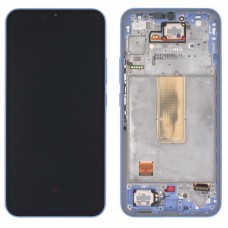 Galinis dangtelis Samsung S721 S24 FE mėlynas (O)