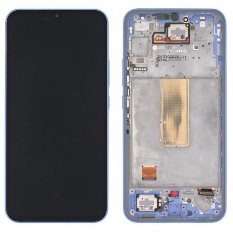 Galinis dangtelis Samsung S721 S24 FE mėlynas (O)