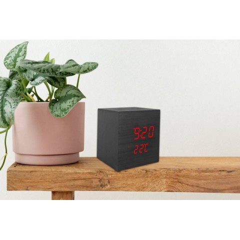 Skaitmeninis laikrodis / žadintuvas su termometru LTC