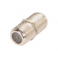 Sujungimas F lizdas - F lizdas varinis (Cu) gold