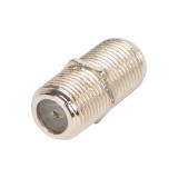Sujungimas F lizdas - F lizdas varinis (Cu) gold