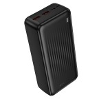 Nešiojamas įkroviklis - akumuliatorius 30000mAh 2xUSB C + 2xUSB 22.5W juodas Borofone BJ80B