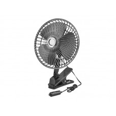 Automobilinis ventiliatorius 12V 6'' (15.2cm) prisegamas LTC