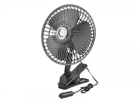 Automobilinis ventiliatorius 12V 6'' (15.2cm) prisegamas LTC