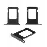 iPhone 12 mini sim kortelės laikiklis (holder) juodas (O)