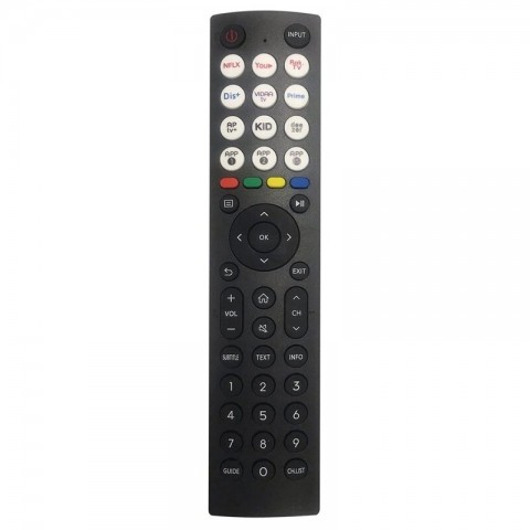 Televizoriaus TV pultas Hisense CRC2605V Smart universalus (tinka visiems Hisense televizoriams)