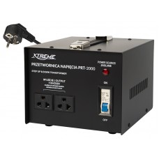 Įtampos keitiklis 220V → 110V 2000W Xtreme PRT-2000
