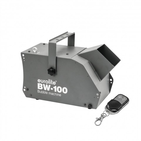 Burbulų mašina su bevieliu pulteliu Eurolite BW-100 Burbulų mašina su bevieliu pulteliu Eurolite BW-100