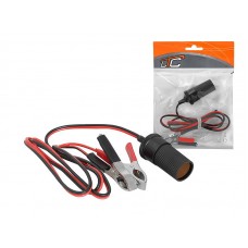 Automobilinio pridegiklio 12V/24V lizdas su 2 gnybtais 1m LTC