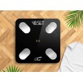 Elektroninės svarstyklės Bluetooth juodos LTC