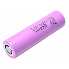 Akumuliatorius 18650 3.635V 3400mAh 8A Li-ion Samsung (su baterijos kontaktu)