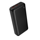 Nešiojamas įkroviklis - akumuliatorius 20000mAh 2xUSB C + 2xUSB 22.5W juodas Borofone BJ80A
