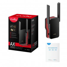 Wi-Fi 6 ryšio stiprintuvas - kartotuvas 3000Mbps Cudy RE3000