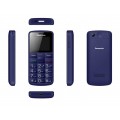 Mobilus telefonas Panasonic KX-TU110EX mėlynas (lietuvių kalba)