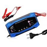 Mikroprocesorinis įkroviklis 220V švino / gelio akumuliatoriams automatinis 12V 8A - 24V 4A 150W LTC
