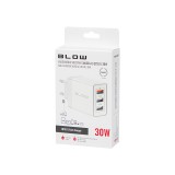 Tinklo įkroviklis 220V 3 x USB 30W Blow