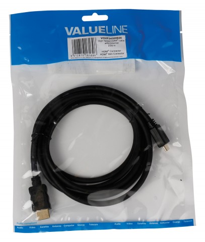 Laidas internetui ekranuotas SF/UTP CAT5E (RJ45) 1m kampu Goobay