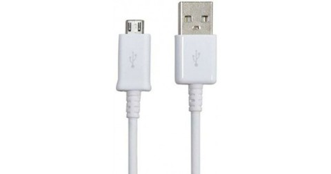 Laidas USB - USB micro Samsung ECB-DU4A 1m baltas (white) (O)