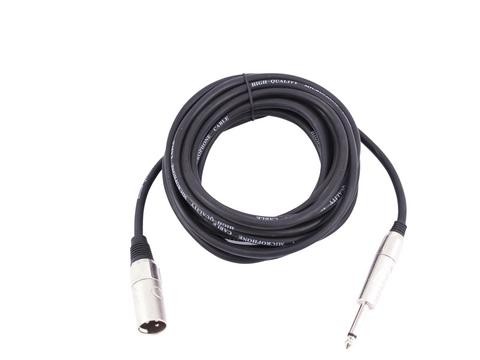 Laidas 6,3mm mono - XLR (K-K) 10m Omnitronic