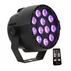 Šviesos efektas PAR mini RGB LED 12x3W Ibiza Light