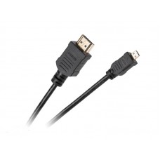 Laidas HDMI - HDMI micro (K-K) 3m 4K (30Hz) gold 