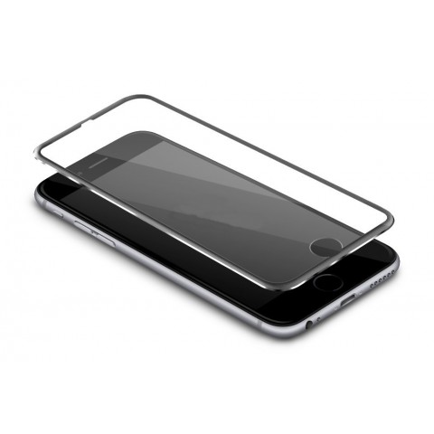 LCD apsauginis stikliukas iPhone 7 / 8 / SE 2020 / SE 2022 juodas (black) lenktas