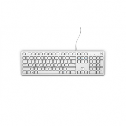 Klaviatūra su laidu USB Dell KB216 balta (white)