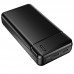 Nešiojamas įkroviklis - akumuliatorius 20000mAh 2xUSB + USB C 2A su indikatoriumi juodas (black) Maxlife MXPB-01