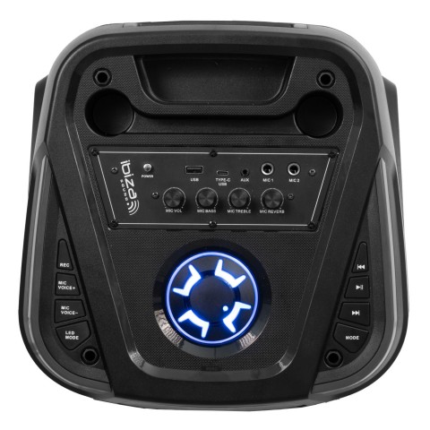 Garso sistema 2x10" (25cm) 1000W su dviem VHF mikrofonais COLUMBA-KARAOKE Ibiza Sound