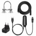 Automobilinė TV antena lauko su 5G filtru, su stiprintuvu (tinka kemperiui) juoda (black) Emos CAMP-V200
