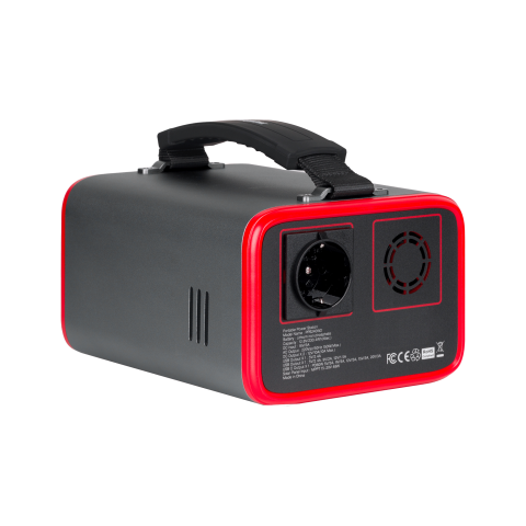 Nešiojamas kroviklis - akumuliatorius 220V AC 75000mAh 150W + USB C + 2xUSB 60W su indikatoriumi juodas Energizer PPS240