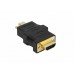 Perėjimas HDMI → DVI 24+5p (K-L) gold Blow