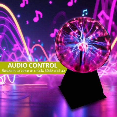 Šviesos efektas Plasma Ball-6