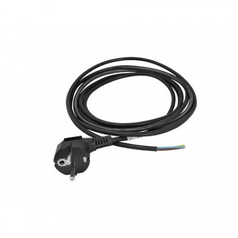 Maitinimo laidas 220V 3x1.5mm² 3m juodas