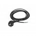 Maitinimo laidas 220V 3x1.5mm² 3m juodas