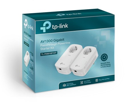 Wi-Fi ryšio kartotuvas 1200Mbps per elektros tinklą (powerlink) TP-LINK TL-PA8010P