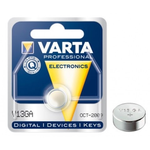 Elementas V13GA (LR44, L1154, V357, A76) 1.5V Varta