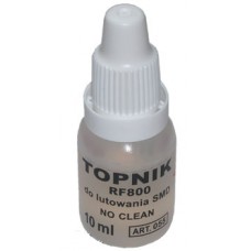 Litavimo fliusas 15ml SMD elementams neplaunamas RF800 Topnic