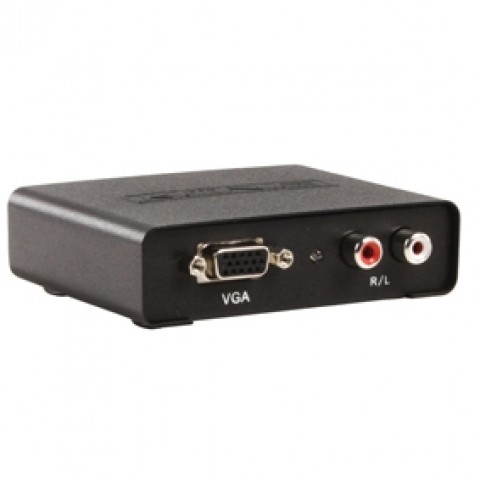 Konverteris VGA + 2RCA → HDMI Konig