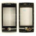 Touch screen Huawei U8500 with frame black originalas