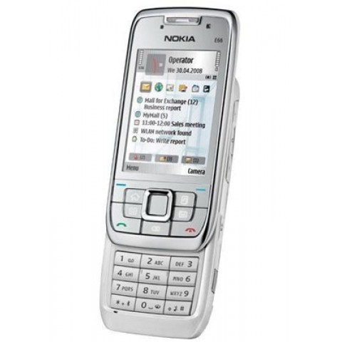 Korpusas Nokia E66 silver HQ 