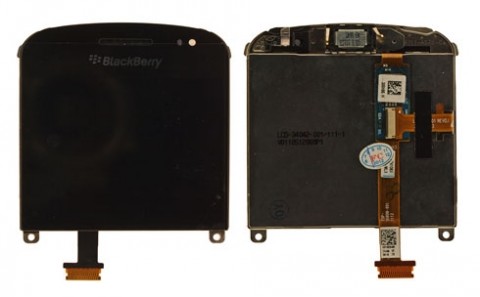 LCD+Touch screen Blackberry 9900 (versija 001) black originalas