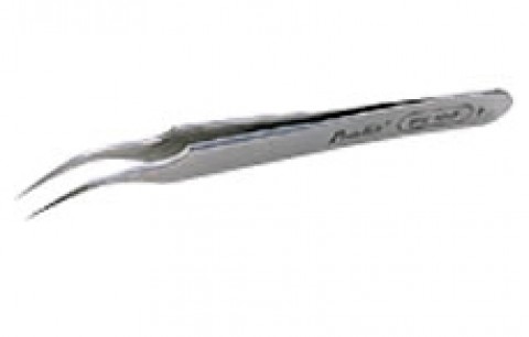 Pincetas lenktas 110mm Pro"sKit 1PK104T