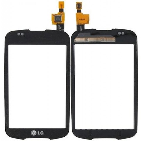 Touch screen LG P500 black originalas