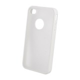 Dėklas plastikinis iPhone 4/4S white