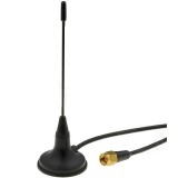 GSM antena 3dBi 824-960MHz, 1710-1990MHz SMA 3m magnetinė